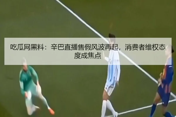 吃瓜网黑料：辛巴直播售假风波再起，消费者维权态度成焦点